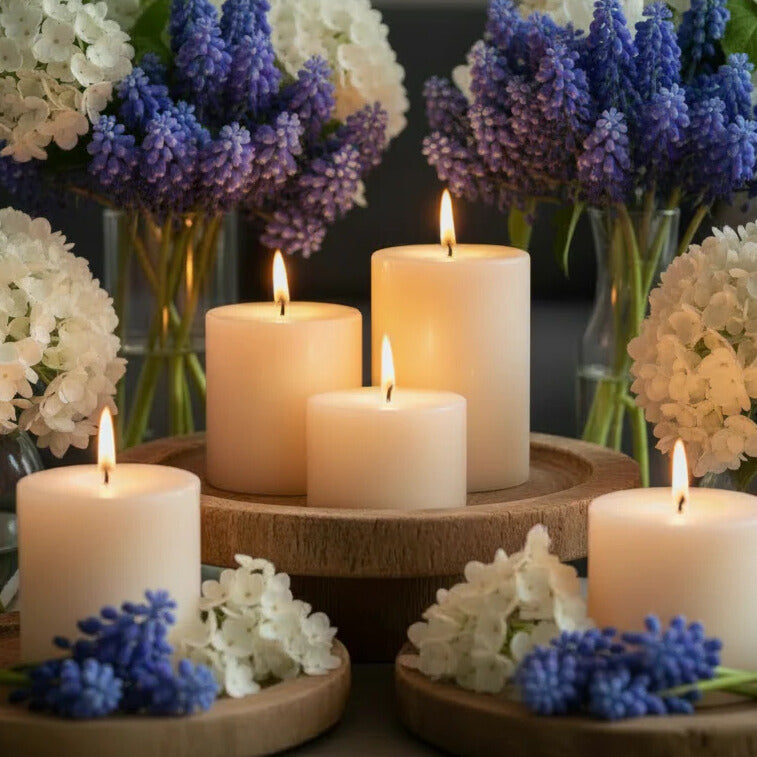 Candles and accessories