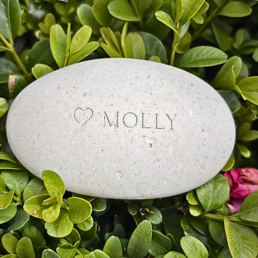 Afterstone ash into stone memorial pebbles