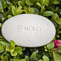 Afterstone ash into stone memorial pebble - solo - AFTERSTONE LTD