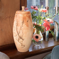 Pottery urn - Raku urn large