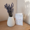 Afterstone ash into stone vase