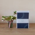 Notelets set navy/turquoise