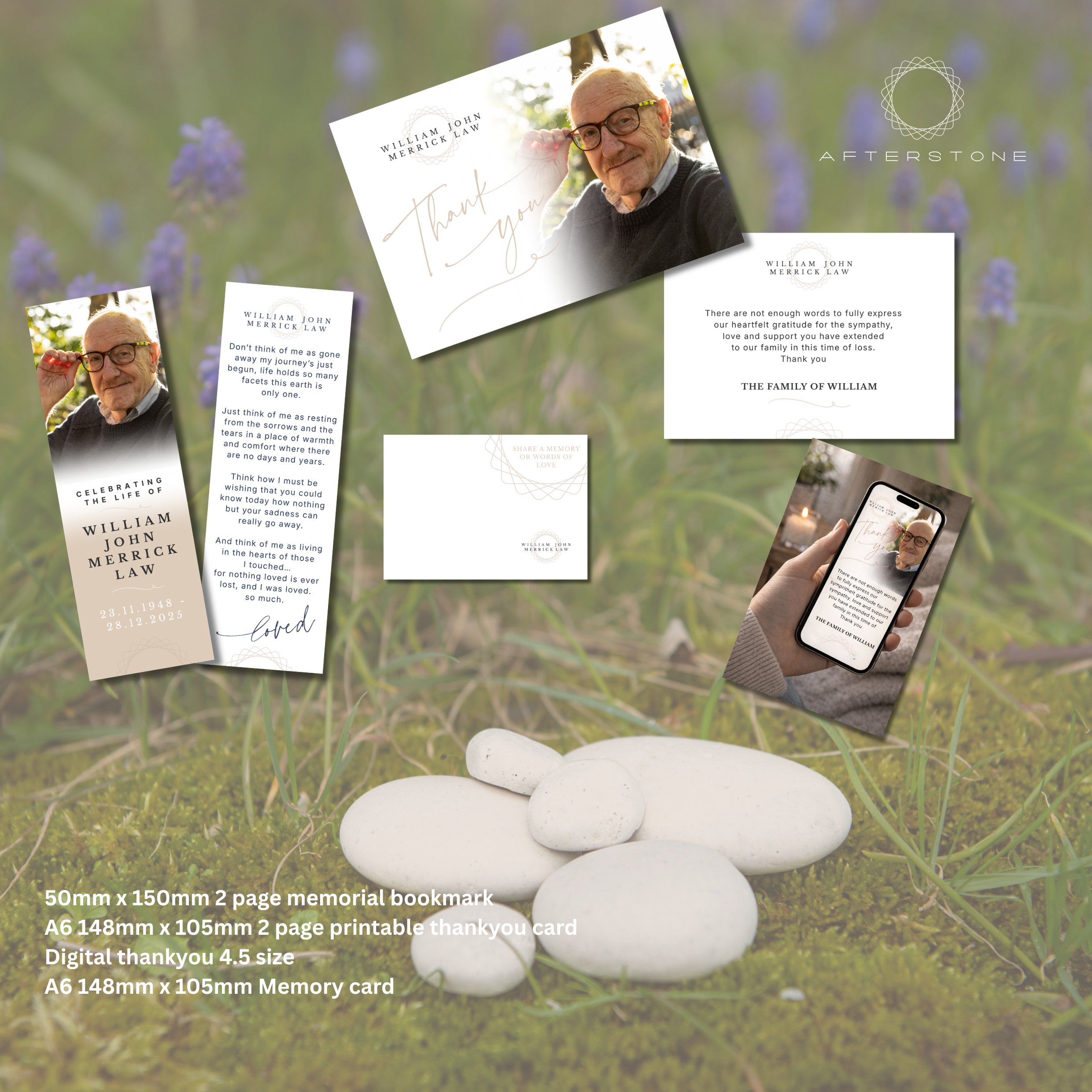 Beige digital stationery bundle