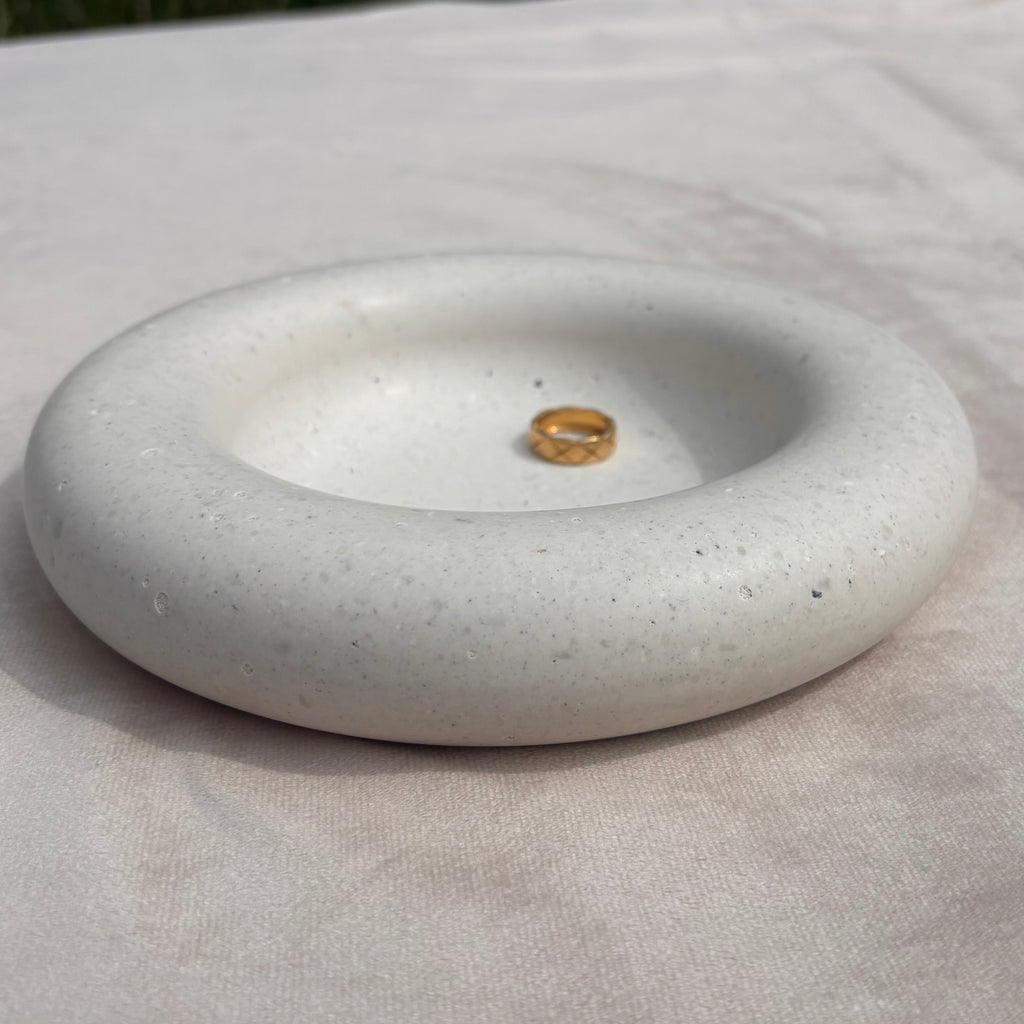 Afterstone ash into stone trinket bowl