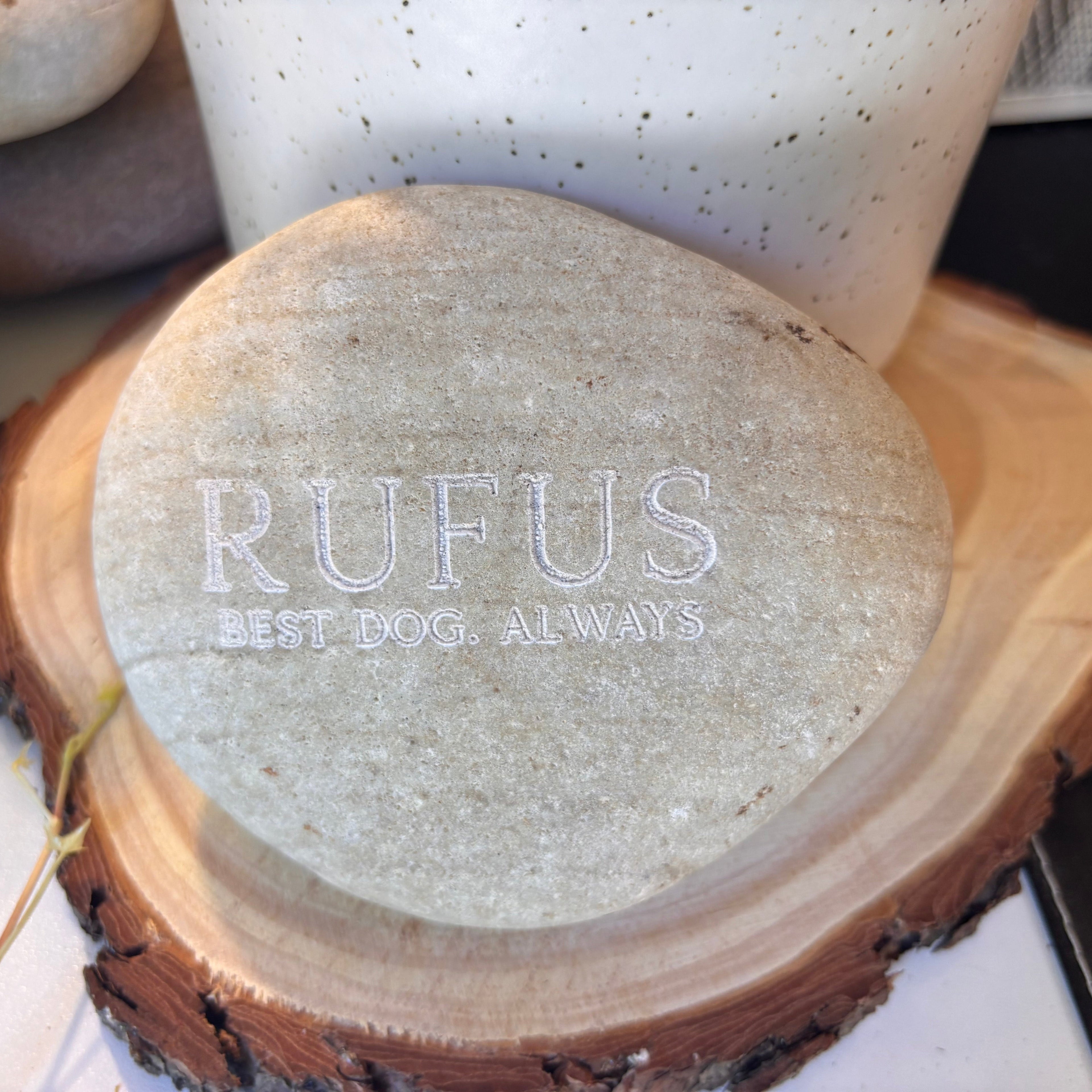 Personalised memorial stone - small