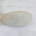 Personalised memorial stone pebble - extra large 20cm + From £60