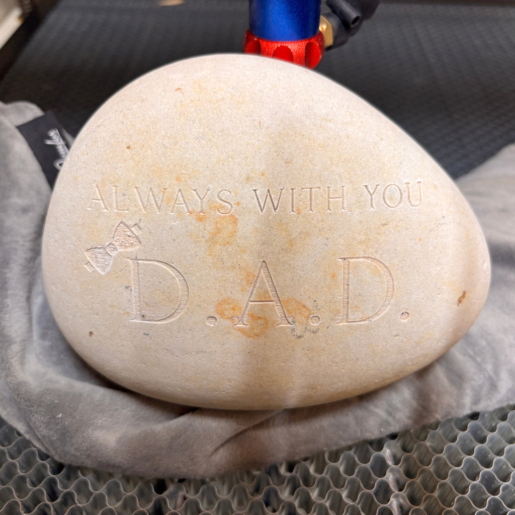 Personalised memorial stone - large