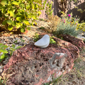 Afterstone ash into stone memorial Robin - large