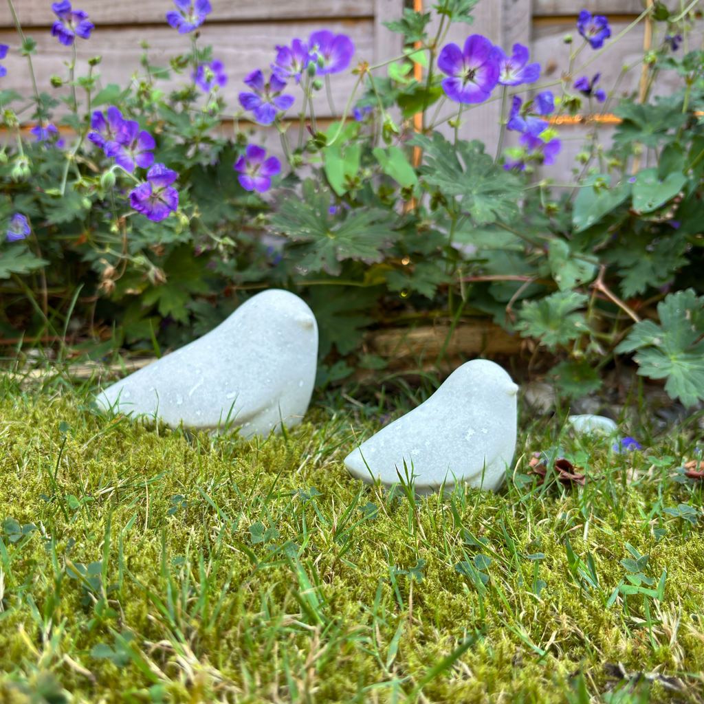 Afterstone ash into stone memorial Robin - large