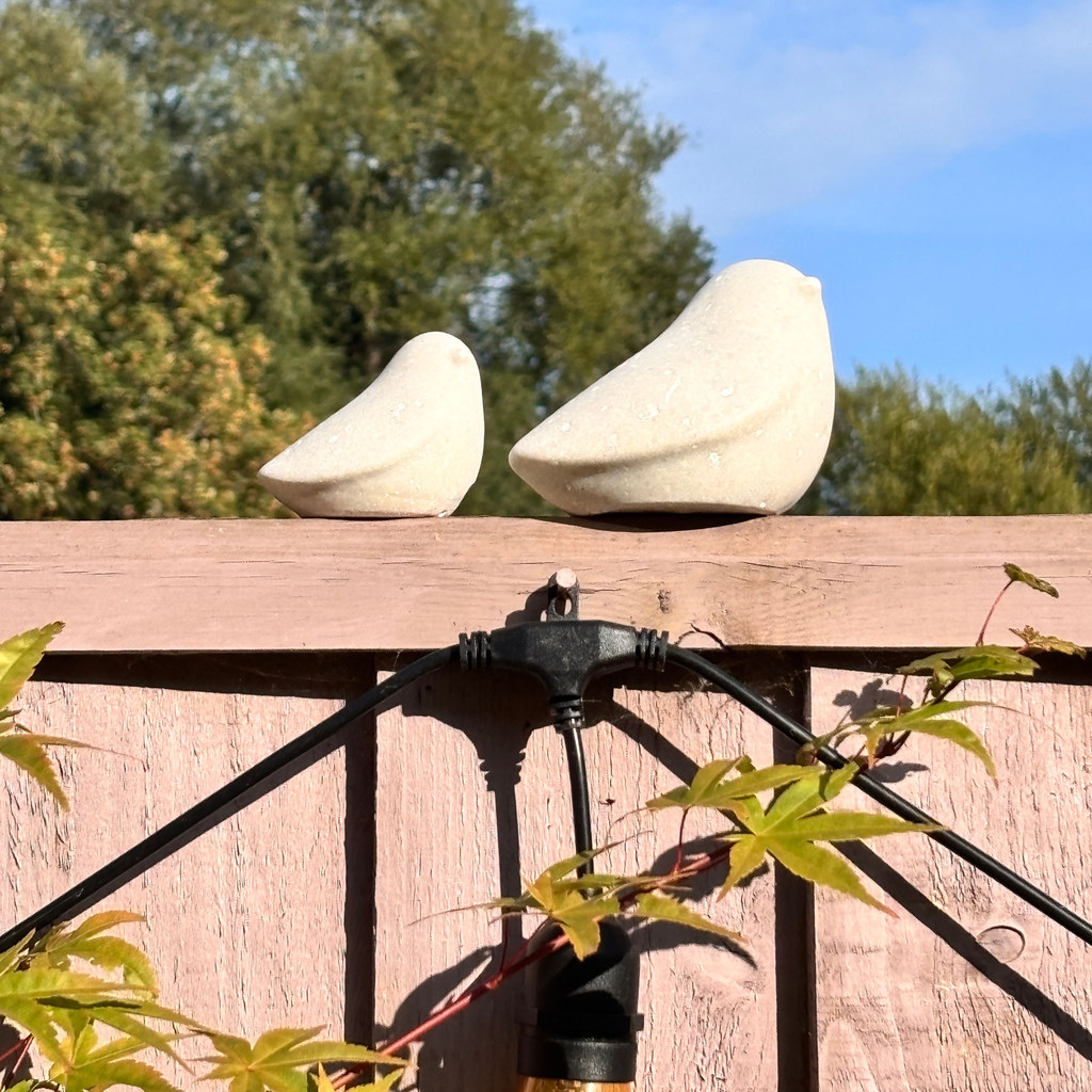 Afterstone ash into stone memorial Robin - large