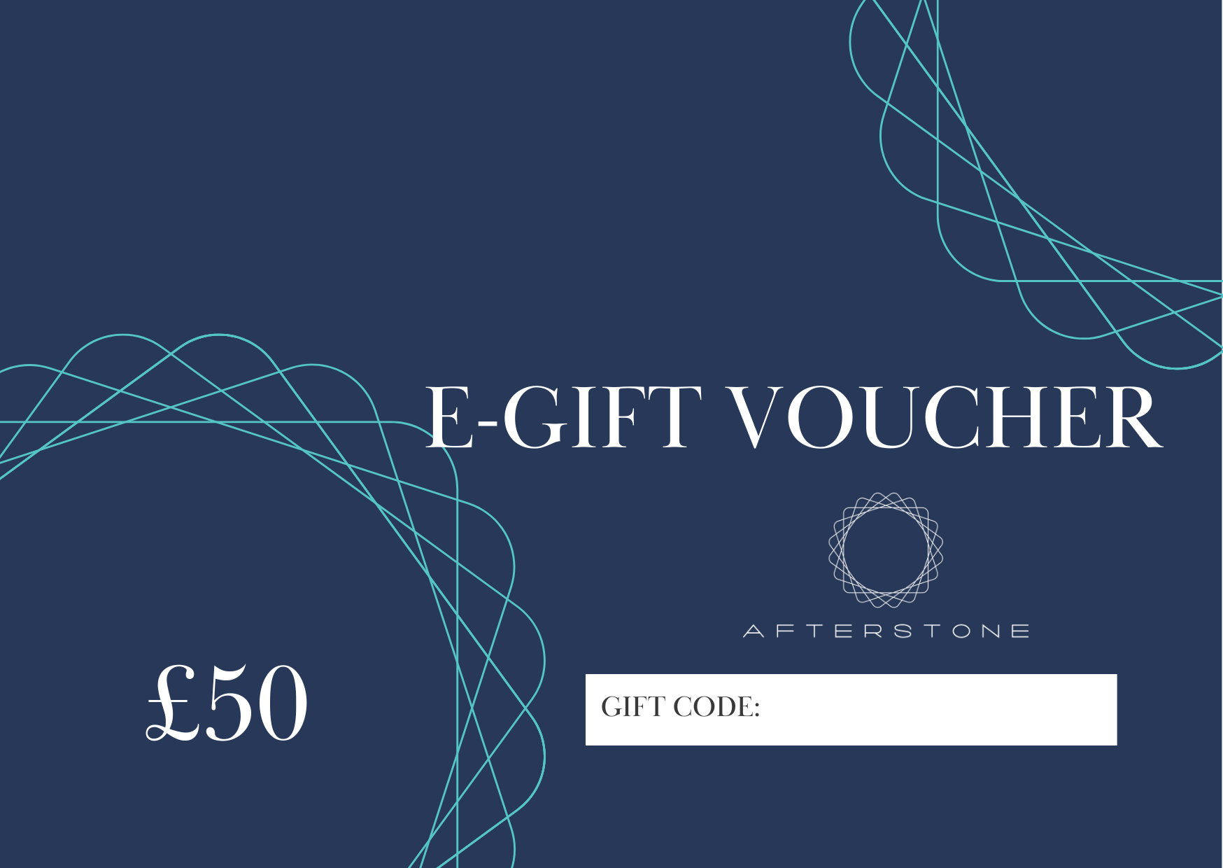 Afterstone e-gift card £50